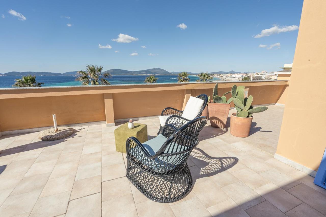 Appartement Alghero-Attico- Parcheggio Gratuito E Wifi Extérieur photo